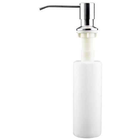 Distributeur de savon en acier inoxydable 500 ml pour la cuisine, pompe à savon, accessoire lave-vaisselle