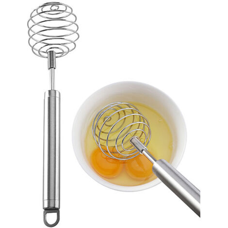 Fouet à main en acier inoxydable pour la cuisine - Crème de cuisson - Batteur d'œuf, ballon, crème fouettée, lait, fouet 2455cm