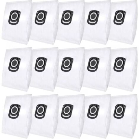 Lot de 15 sacs d'aspirateur pour Rowenta Hygiene+ ZR200520 ZR200720 Swirl R39 Sacs à poussière pour Rowenta Compact Power, X-Trem Power & Silence Force (RO64xx RO63xx RO68xx RO39xx) (1/5)