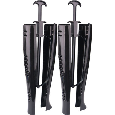 4 Pièces embauchoirs, shaper botte 31 cm avec poignée, embauchoirs à bottes noir