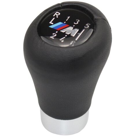 Pommeau de levier de vitesse sport en cuir 6 vitesses Série 3 E46 Série 5 E60 E61 LCI Série 6 E63 E64 LCI X3 F25 X4 F26 (1/3)
