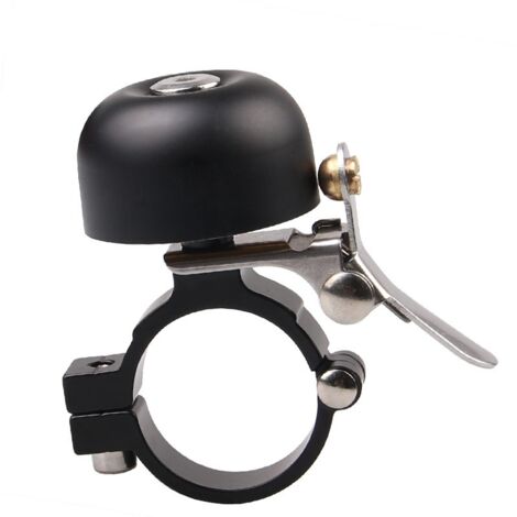Cloche de bicyclette de vélo de montagne cloche de cuivre de bicyclette rétro trottinette pliante klaxon super fort (1/3)