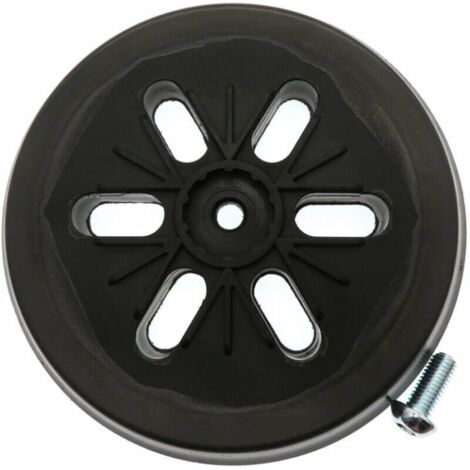 Plateau de ponçage pour ponceuses excentriques Bosch GEX 150 AC, PEX 15 AE, GEX 148 Turbo – 150 mm, avec vis