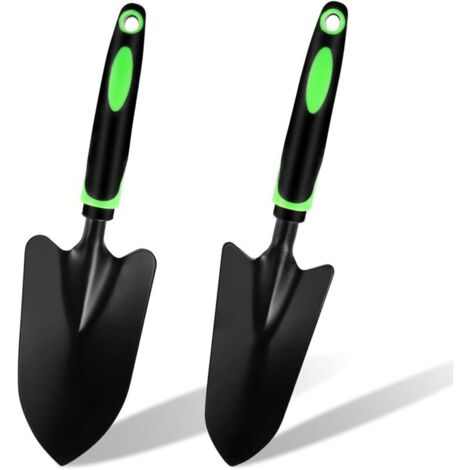 Outillage de Jardin, 2pcs Jardinage Petite Pelle Jardin en Acier Pelle à Petite pour Planter et Transplanter