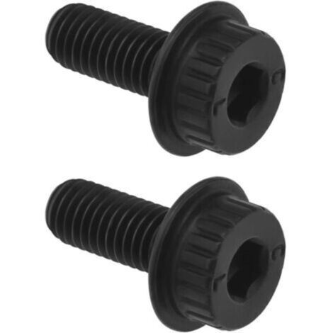 (2.7×1.9×1.9cm)2pcs Boulons de Lame Scie Circulaire N600011 Boulon de Serrage à Vis Compatible avec DeWalt Scie à Onglet DWS716XPS DWS715 DWS779 DWS713 DCS361M1, Noir (1/4)
