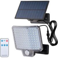 Lampe de sécurité extérieure à énergie solaire, étanche IP65, idéale pour les jardins, les patios et les allées, Tommy1.