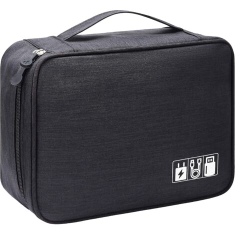 Sac de rangement de câble étanche, adapté au chargeur