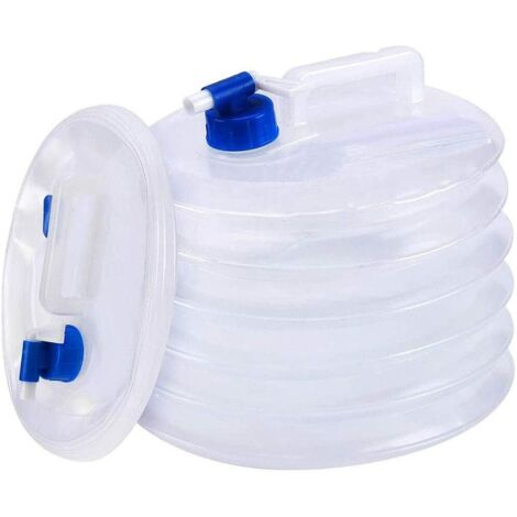 Jerrican Pliable Avec Robinet - Camping, Extérieur - 5/10/15/20L - Neuf