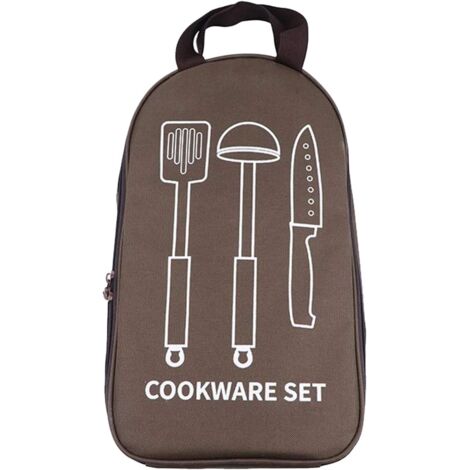 Sac de rangement pour batterie de cuisine (marron) (1/2)