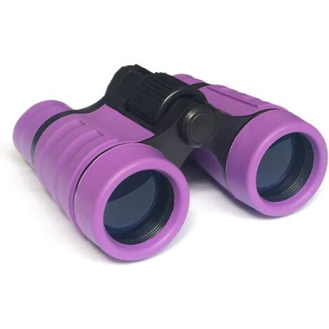 Jumelles compactes antichoc pour enfants (violet)