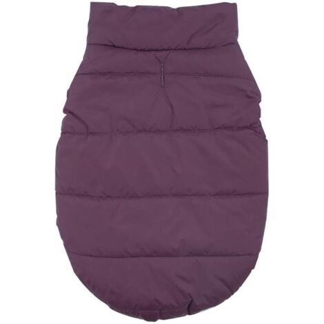 Coupe-vent extérieur pour chien de taille M (XS (taille de poitrine 32 cm), violet) (1/3)