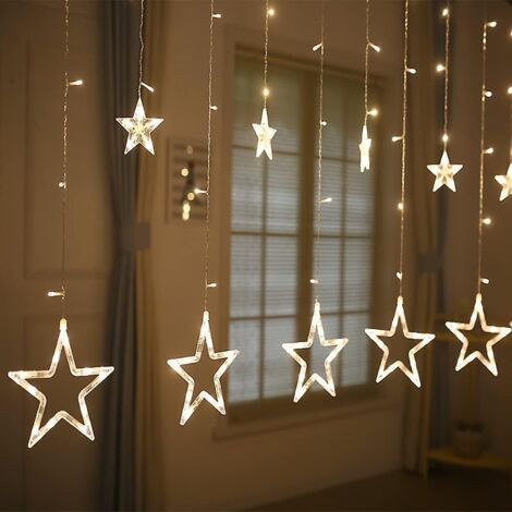 Lumières LED, guirlandes lumineuses, rideaux lumineux, décoration de chambre (1/2)