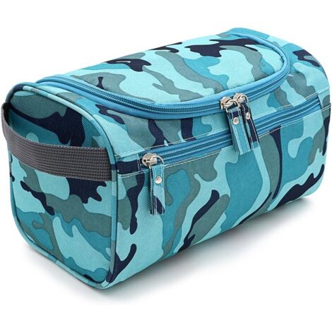 Trousse de toilette de voyage suspendue pour hommes (camouflage)