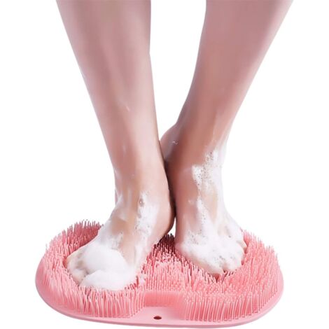 Masseur laveur de pieds de douche (rose) (1/2)
