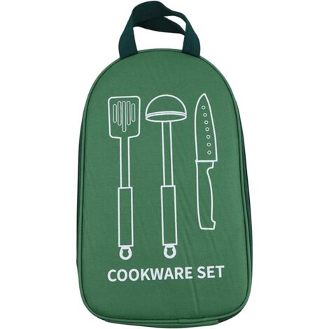 Sac de rangement pour batterie de cuisine (vert) (1/2)