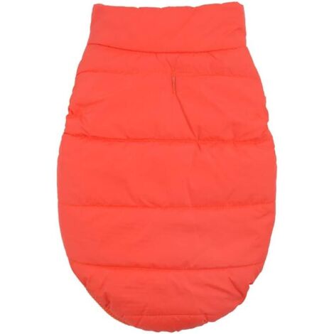Coupe-vent extérieur taille M pour chien (XS (buste 32cm), orange) (1/3)