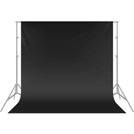 Toile de fond photographique pliable (noir)