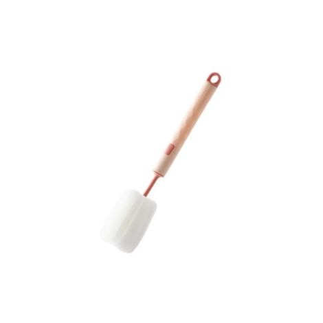 Outils de nettoyage Brosse de nettoyage de gobelet domestique amovible à long manche2 (rose) (1/5)