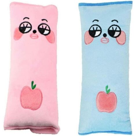 2pcs Couverture De Ceinture De Sécurité Coussin De Sécurité Coussin De Sécurité Tête De Siège De Voiture Protégez Les Enfants Épaule pour Enfant Enfants Enfants Bébé (1/5)