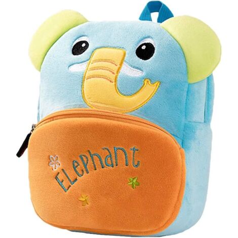 Short Peluche Tissu Enfants Sac à dos Fournitures scolaires Sac d’école Pour garçons Filles Sac de jour pour voyage (1/3)
