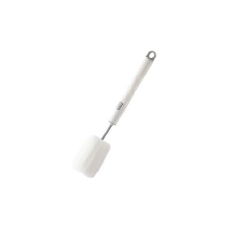 Accessoire de nettoyage Brosse de nettoyage Brosse de nettoyage de tasse à long manche amovible 2 (blanc) (1/5)