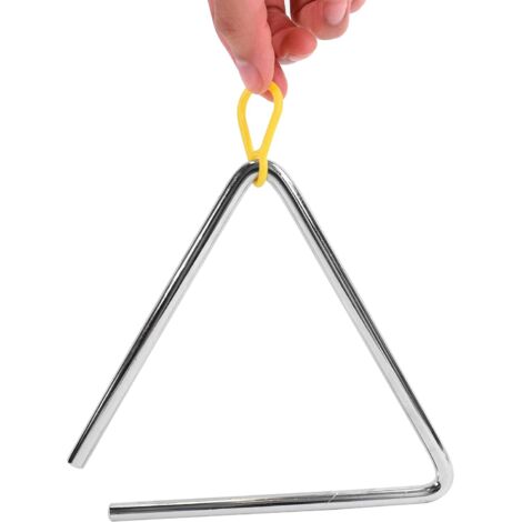 Triangle Musical à Percussion en Acier,