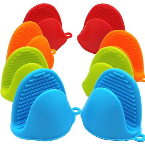 4 Paires de poignées de pincement de Cuisson en Silicone Mitaines de Four manique pour Cuisine Cuisine et Cuisson (1/5)