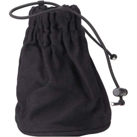Sèche-Cheveux Chaussette, Professionnel Coiffure Pliable Toile Noir Universel Réglable Sèche-Cheveux Chaussette Diffuseur, Voyage Wind Blower Attachment Cover (1/4)