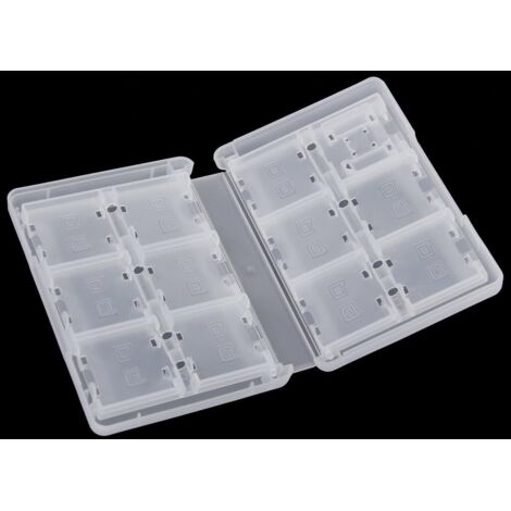 28-en-1 Etui de Protection en Plastique Bote de Rangement de Cartes Jeu pour (1/5)