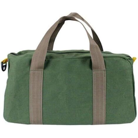 Sac Outils, Sac Porte-outils avec Grande Capacité, Fond Dur Etanche,Zip Flexible,Pognées en Caoutchouc Sac de Rangement d'outils Robuste à Grande (1/4)
