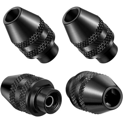 Betterlifefg-4 Pièces Mandrin de changement rapide sans clé, Mandrin sans clé, Changement d'accessoire, Universel, 4486 Sans clé Rapide Mini Mandrin sans clé pour Sande électrique (1/3)