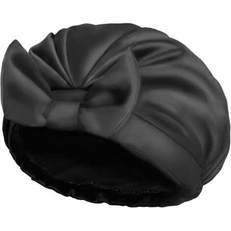 Bonnet de douche réutilisable, bonnet de bain nœud en ruban surdimensionné grand design, (1/3)