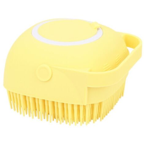 Brosse pour Corps en Silicone, Bain et Shampoing 2 en 1, Épurateur de Bain en Silicone, Masseur de Cuir Chevelu pour Douche, (1/5)