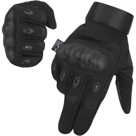 Gants de Moto écran Tactile Plein-Doigt Gant Moto Homologué CE Femme et Homme Gants Tactiques de Sport en Plein Air Gants pour Motocross Combat Escalade Camping Chasse Vélo-XL:12.51023,