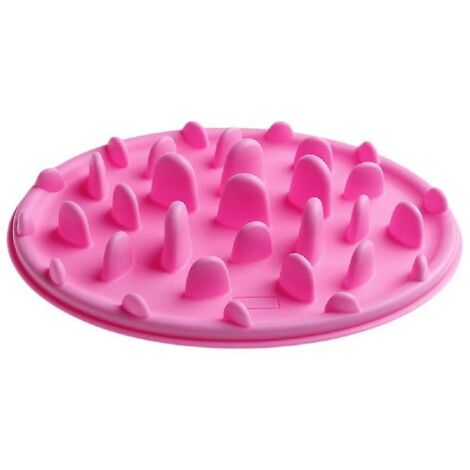 Gamelle pour Chiens Slow Feeding Gamelle Interactif Pour Chiens Chats, 24.5 18 3cm (1/3)