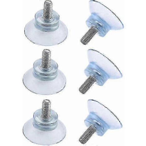 Ventouses de 30 mm avec filetage M6x15 mm (6 pièces) (1/5)
