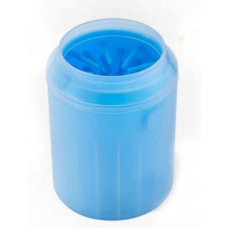 Portable chien patte rondelle chien patte nettoyant Silicone pied lavage tasse pour chiens chats grande taille,
