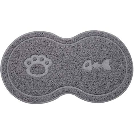 Tapis d'alimentation en PVC pour chien et chat