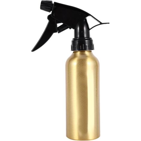 Vaporisateur vide coiffure pour les cheveux Spray de coiffeur Outil de salon de coiffure (200ml Or), (1/3)