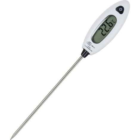 Thermomètre de Cuisine Cadeau Homme Femme Noël Utile Thermomètre Cuisson Digital Sonde Thermomètre Alimentaire Lecture Instantanée Thermomètre Viande Confiture Pâtisserie Sucre Eau Chocolat (1/5)