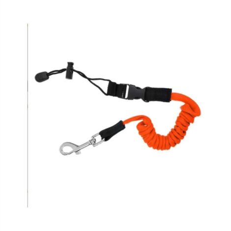 Nouvelle corde de traction de ceinture de kayak corde de pagaie élastique de canoë (orange), (1/4)