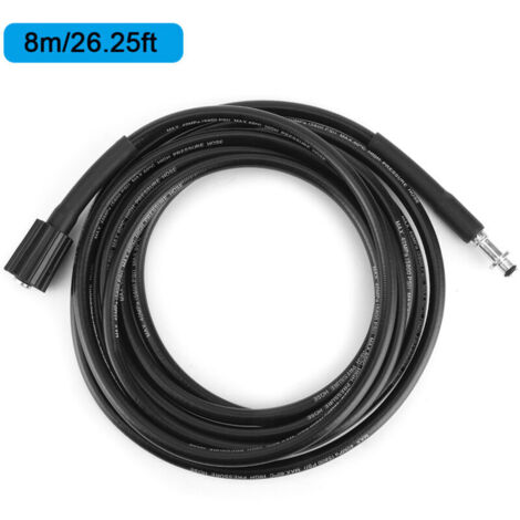 Rosvola Tuyau de lavage à haute pression, Tube de nettoyage de tuyau d'eau adapté à Karcher K2 K3 K4 K58m/26,25 pieds. (1/5)