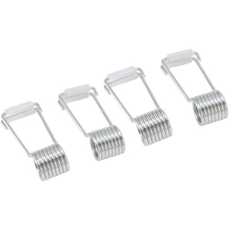 Eosnow Charnière à ressort de 2CM, 4 pièces, fermeture automatique, goupilles de charnière à ressort, accessoires de loquet de porte (1/5)