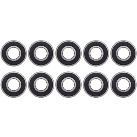 10 pièces 6001RS portant des roulements à billes à gorge profonde 6001-2RS pour pompes de piscine à roues de vélo à moteur électrique (1/5)