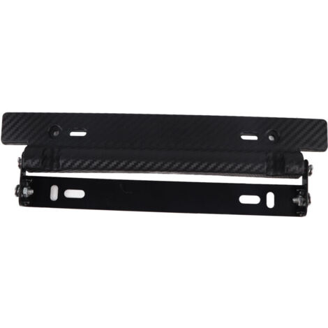 Support de plaque d'immatriculation, longue durabilité Colorfast Cadre Halder Resistance de température réglable étanche pour l'auto (1/5)