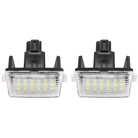 CFTGIW Éclairage de Plaque D'immatriculation 18 LED SMD pour 2014, Fabrication Professionnelle, Haute luminosité, Installation Facile, fabriqué en Matériau PC, Convient pour. (1/5)