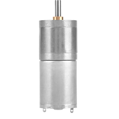 1 pièces 25mm DC 12V 25GA-370 moteur à engrenages en métal à basse vitesse pour serrure électronique (1/5)
