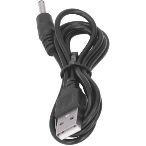 Eujgoov Câble de Charge de Cordon d'alimentation USB, compatibilité Universelle, Travail Fiable, Meilleure Conception, électronique, Fonctionne Efficacement avec Divers Appareils, pour 3,5x1,35 Mm (1/5)