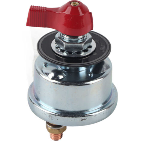 Interrupteur de Déconnexion de Batterie, Interrupteur de Déconnexion de Batterie 300A 24‑48V Universel pour Voitures Yachts Bateaux Motos. (1/5)