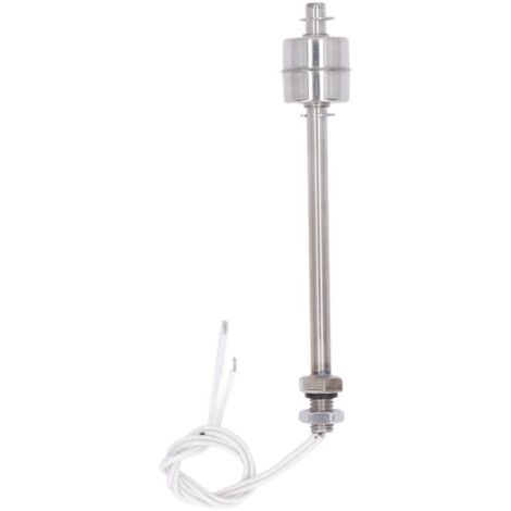 Rosvola Interrupteur à capteur de flotteur en acier inoxydable, antirouille, niveau d'eau sensible du réservoir 5Mpa 0-220V. (1/5)